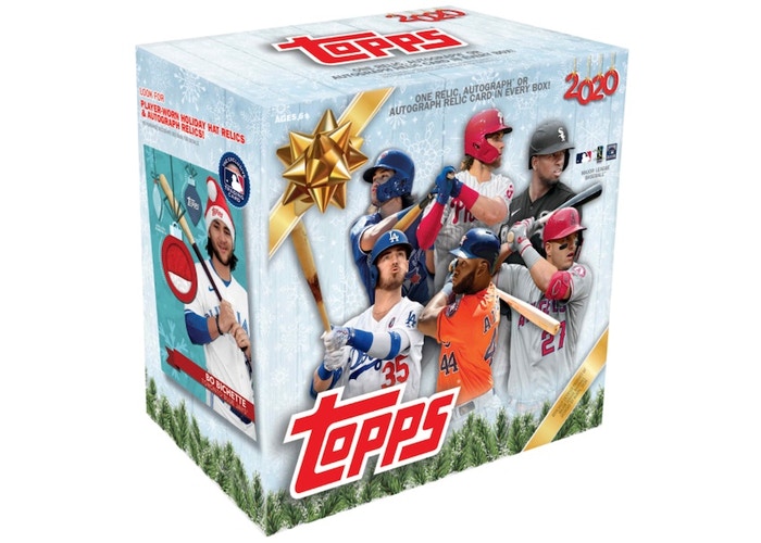 2020 Topps Holiday Baseball Blaster Box