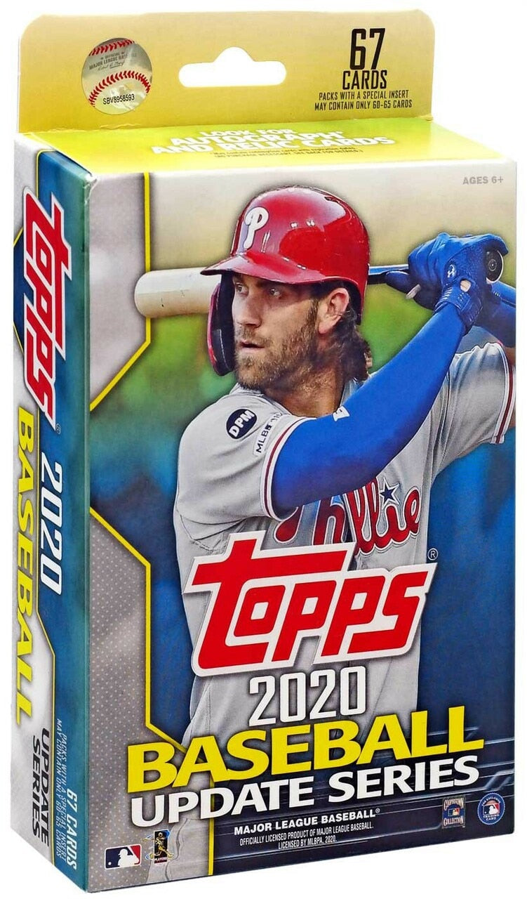 2020 Topps Update Series Hanger Baseball Box