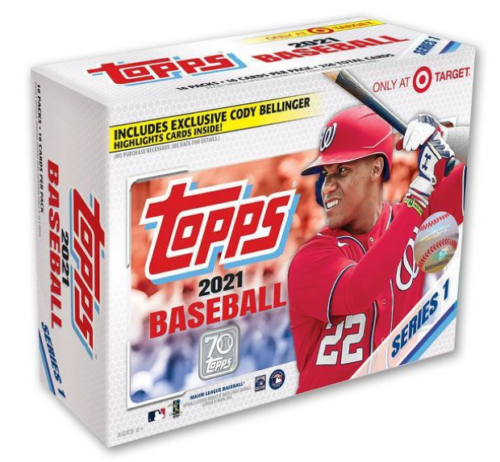 2021 Topps Series One Target Mega Baseball Box