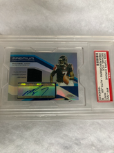 Load image into Gallery viewer, 2004 Michael Vick Topps Chrome Auto Patch Graded PSA 9 Football Card #054/100
