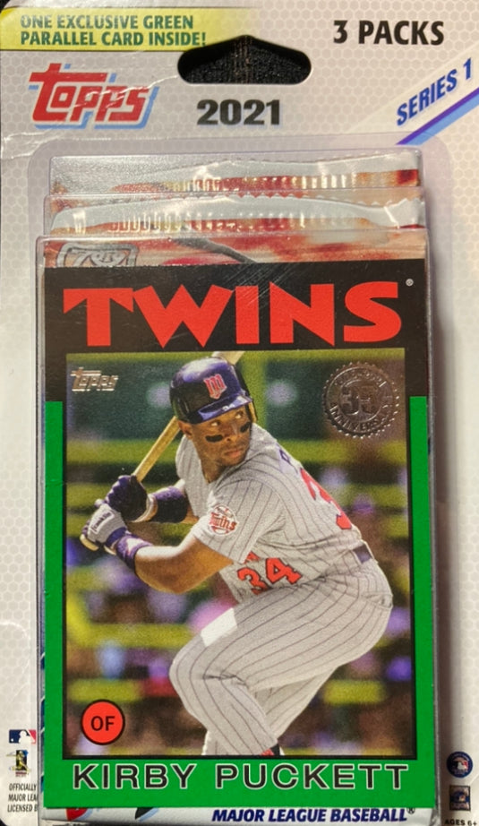 2021 Topps Series One Baseball 3 Pack Hanger
