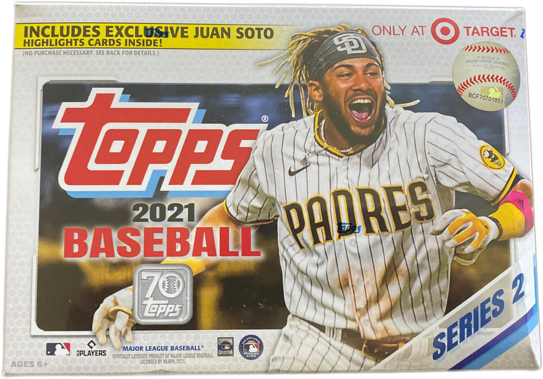 2021 Topps Series Two Target Mega Baseball Box